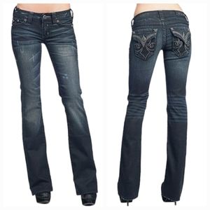 Affliction Black Premium Jade Bootcut Jeans